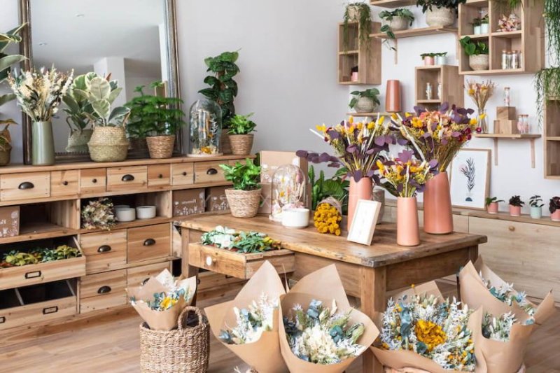 Thiết kế Shop Hoa Tươi Nhỏ Đẹp, Mẫu Thiết Kế Shop Hoa