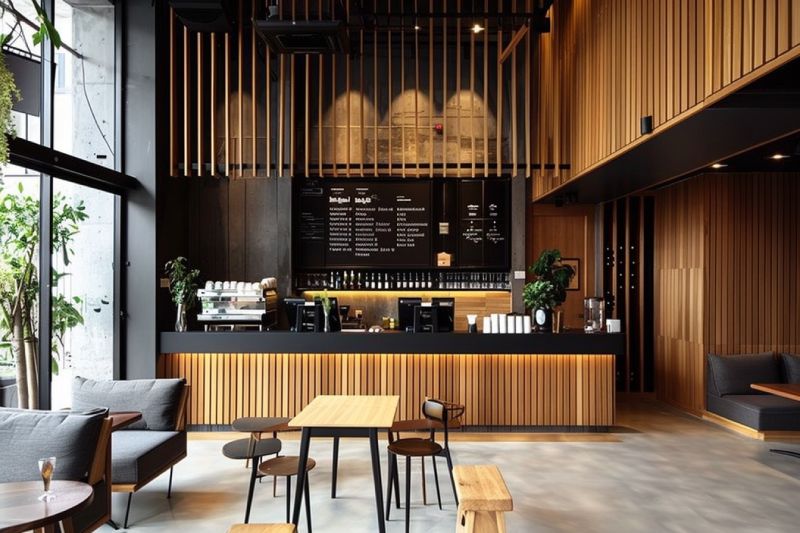 Thiết kế quán cafe nhỏ 40m2 độc đáo, thu hút khách hàng