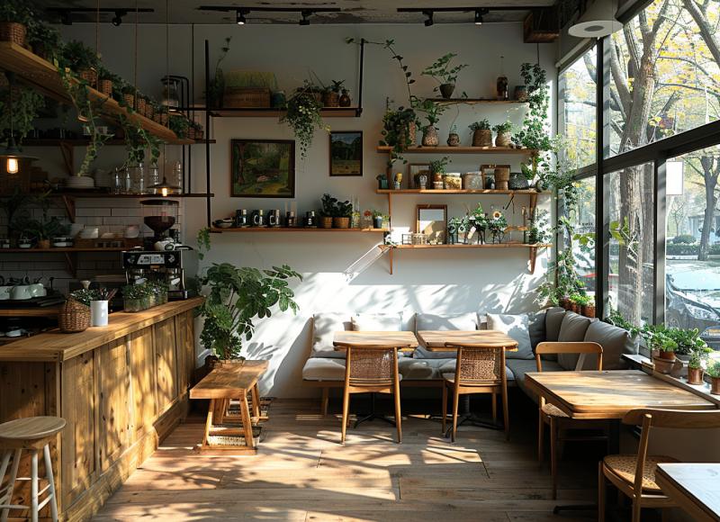 Bí quyết thiết kế quán cafe nhỏ đẹp và thu hút khách hàng