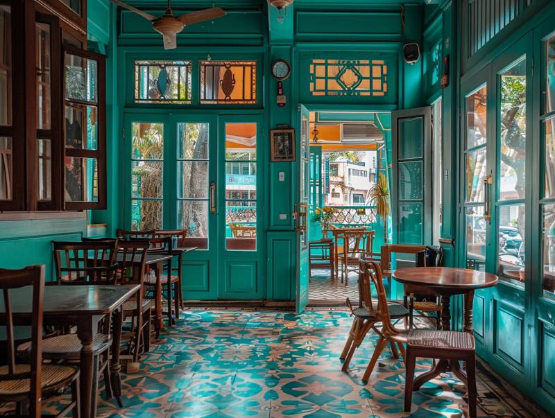 Thiết Kế quán cafe Vintage – Mơ về không gian xưa