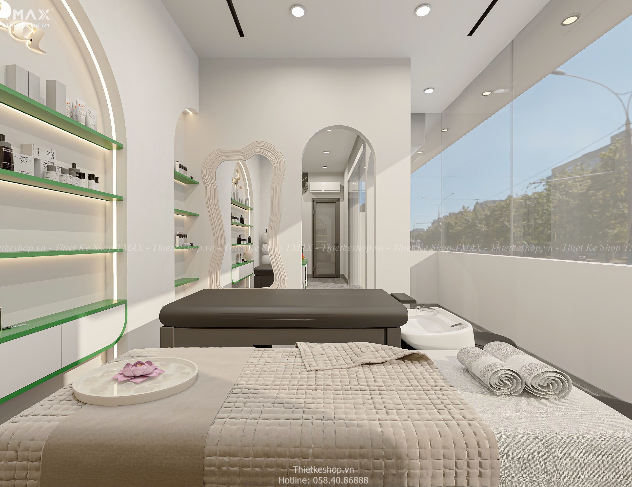 Thiết Kế Spa Bắc Ninh Tại Phố Và – Không Gian Hiện Đại, Khác Biệt Và Nổi Bật Thương Hiệu