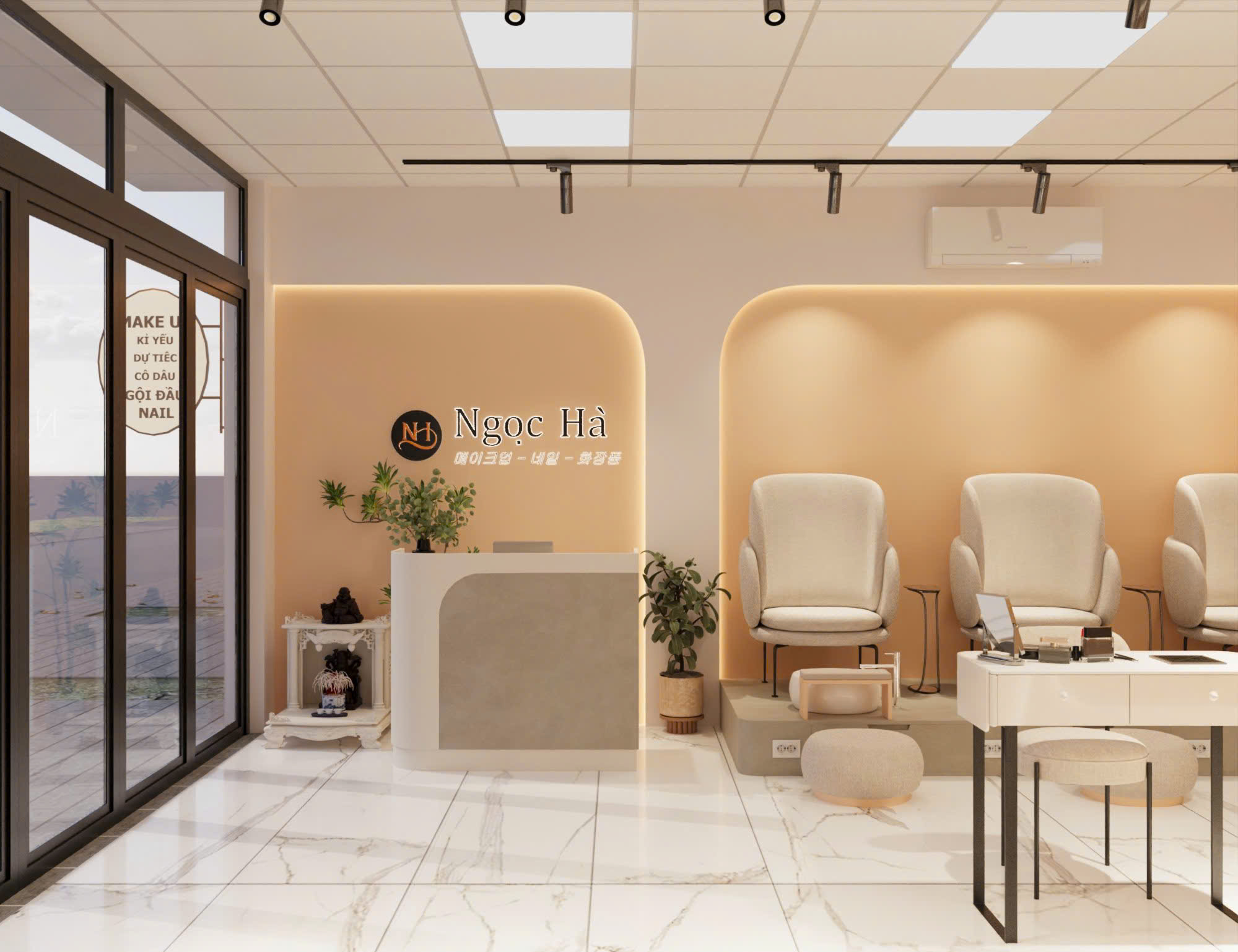 Thiết Kế Spa Hà Nội Tại 196 Hoàng Công Chất – Không Gian Hiện Đại, Sang Trọng Và Nổi Bật Thương Hiệu